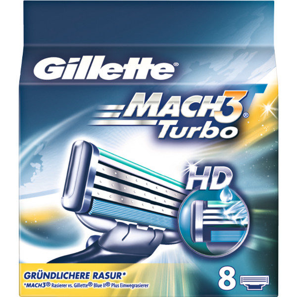 Rasierklingen MACH 3 Turbo Kaufen, Gillette